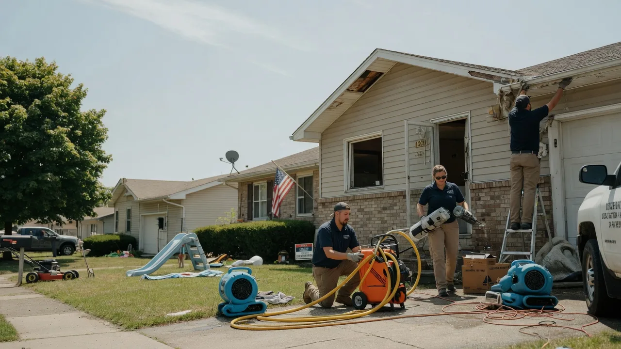 Water Damage Restoration in Albion, MI near me